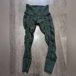 Sweetflexx resistance leggings with pockets, green size 6